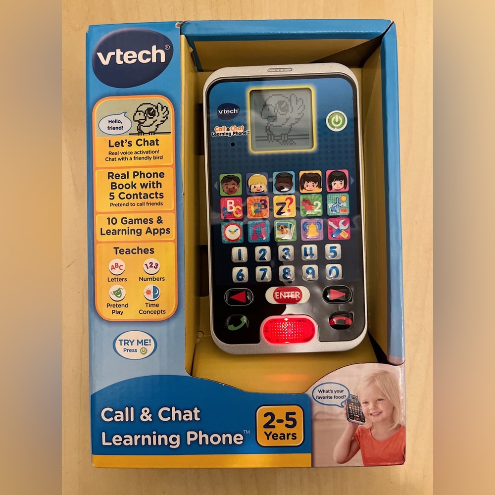 VTech Call & Chat Learning Phone - Picture 5 of 11